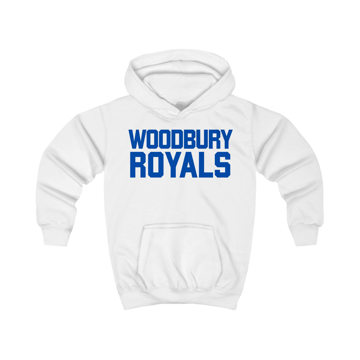 Woodbury Royals Kids Hoodie – Blue Lion School Spirit Design