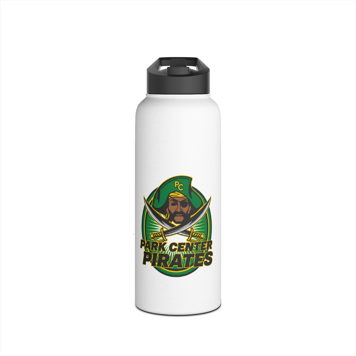 Park Center Pirates Stainless Steel Water Bottle, Motivational Hydration Bottle, Sports Water Bottle