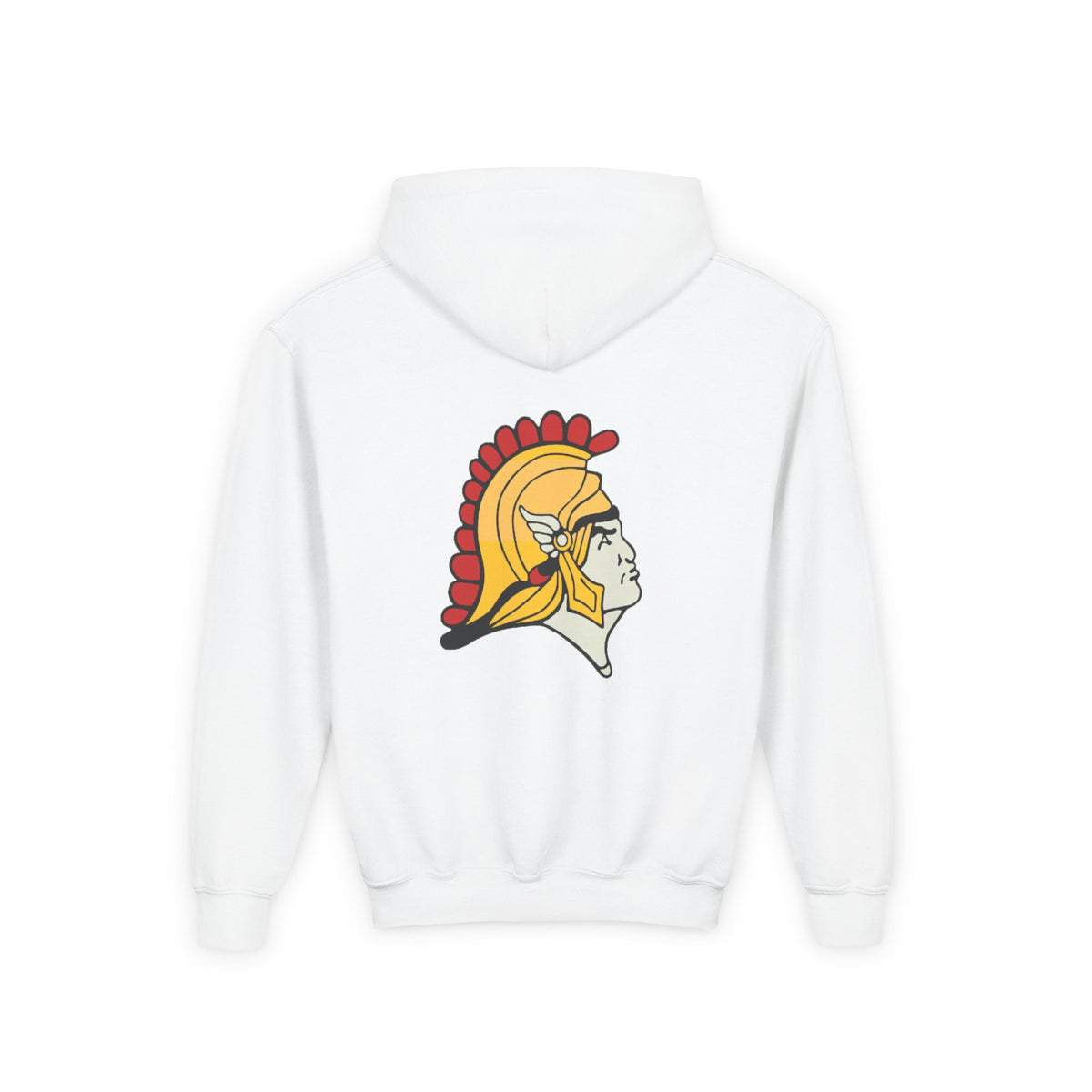 Orono Spartans Youth Hoodie with Spartan Helmet Logo