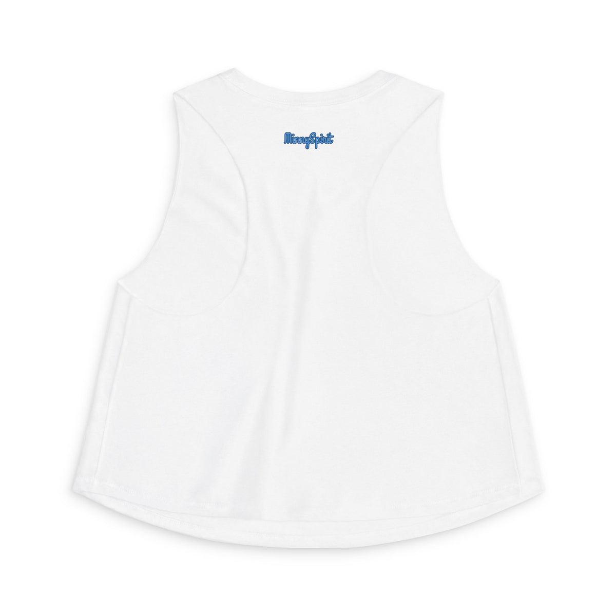 Apple Valley Eagles Crop Top — Retro Script Athletic Women's Tank