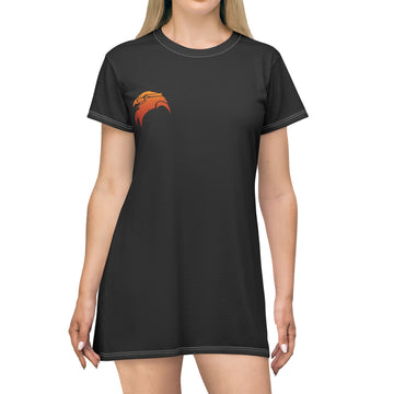 Saint Paul Humboldt Hawks Stylish Black T-Shirt Dress