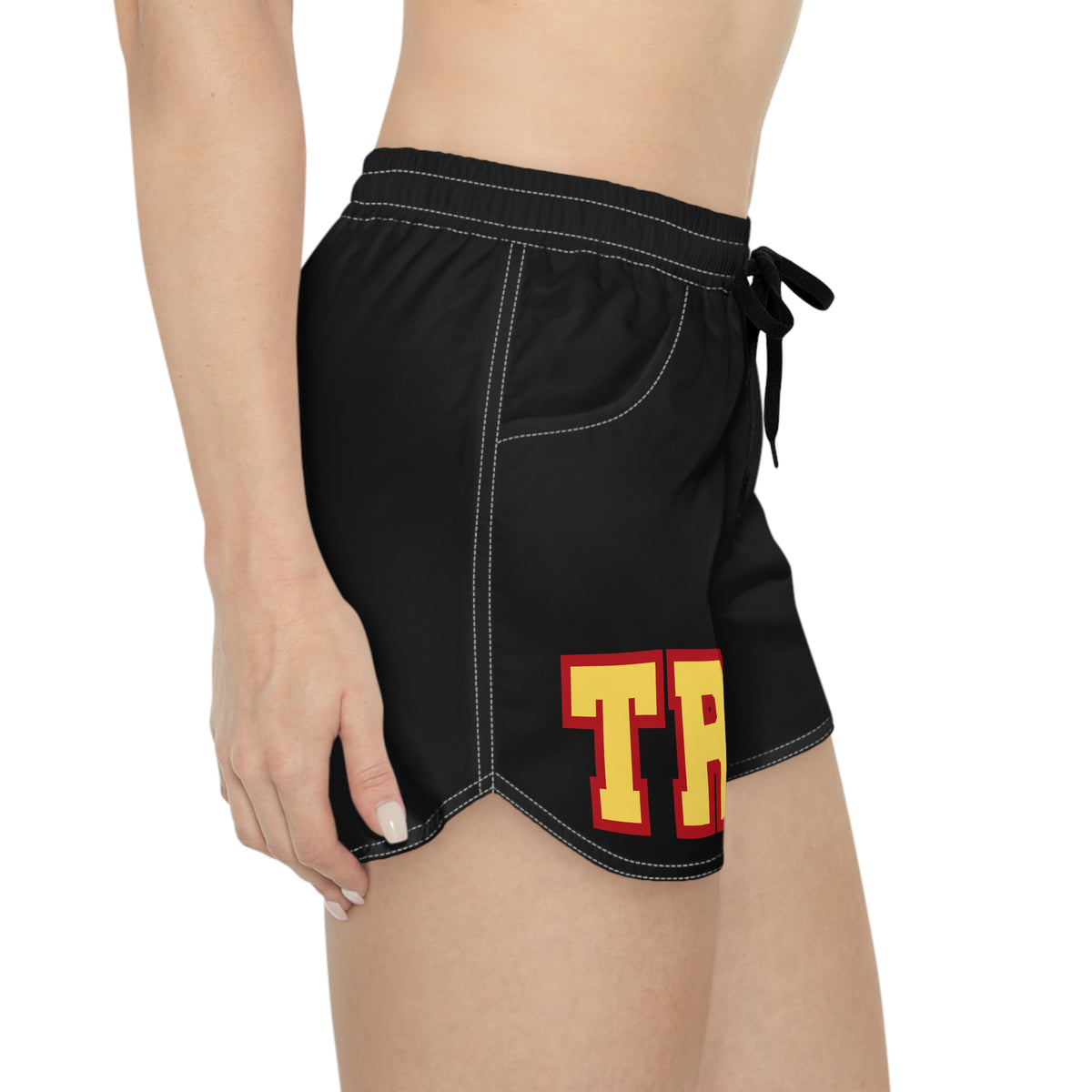 Two Rivers Warriors Women's Black Casual Shorts