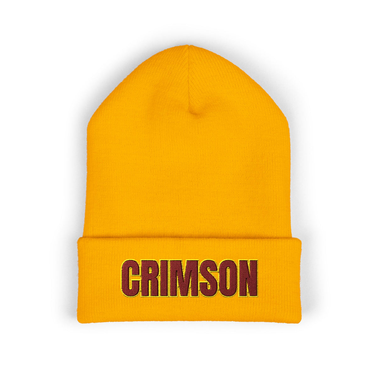 Maple Grove Crimson Classic Cuffed Beanie Hat