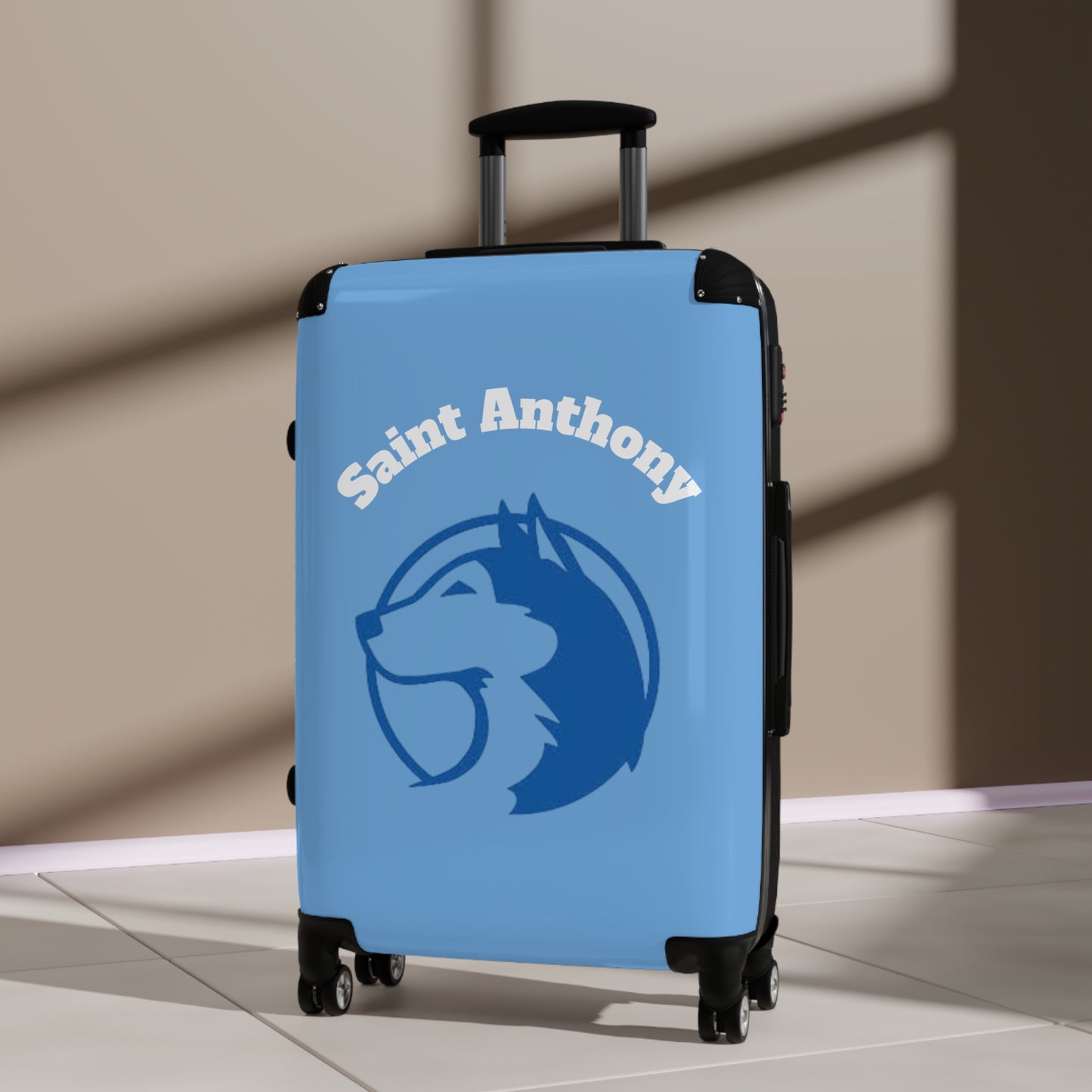 Saint Anthony Huskies Carry-On Suitcase
