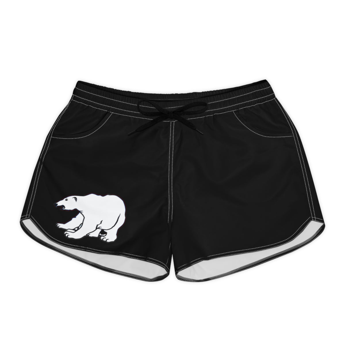 North Saint Paul NSP Polars Women's Black Casual Shorts