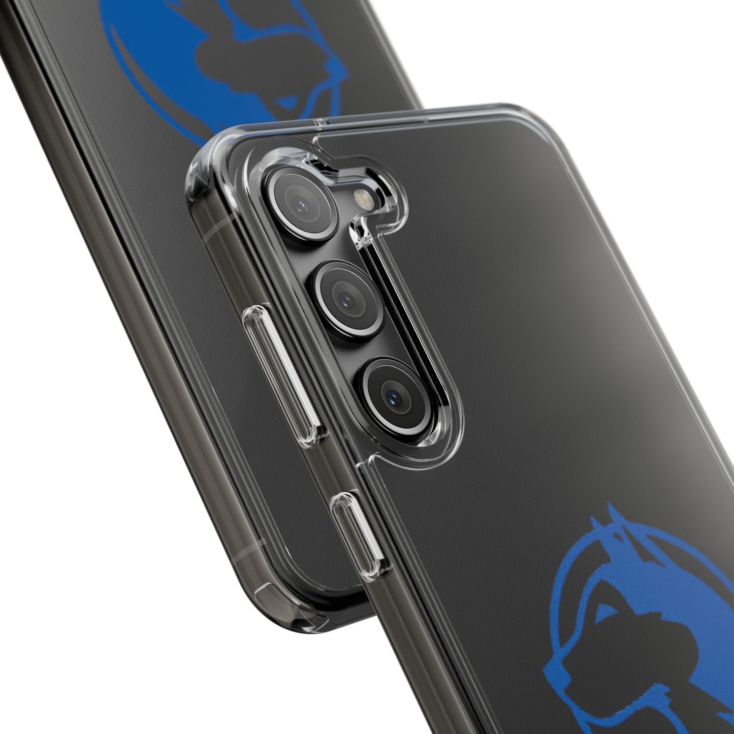 Saint Anthony Huskies Clear Phone Case