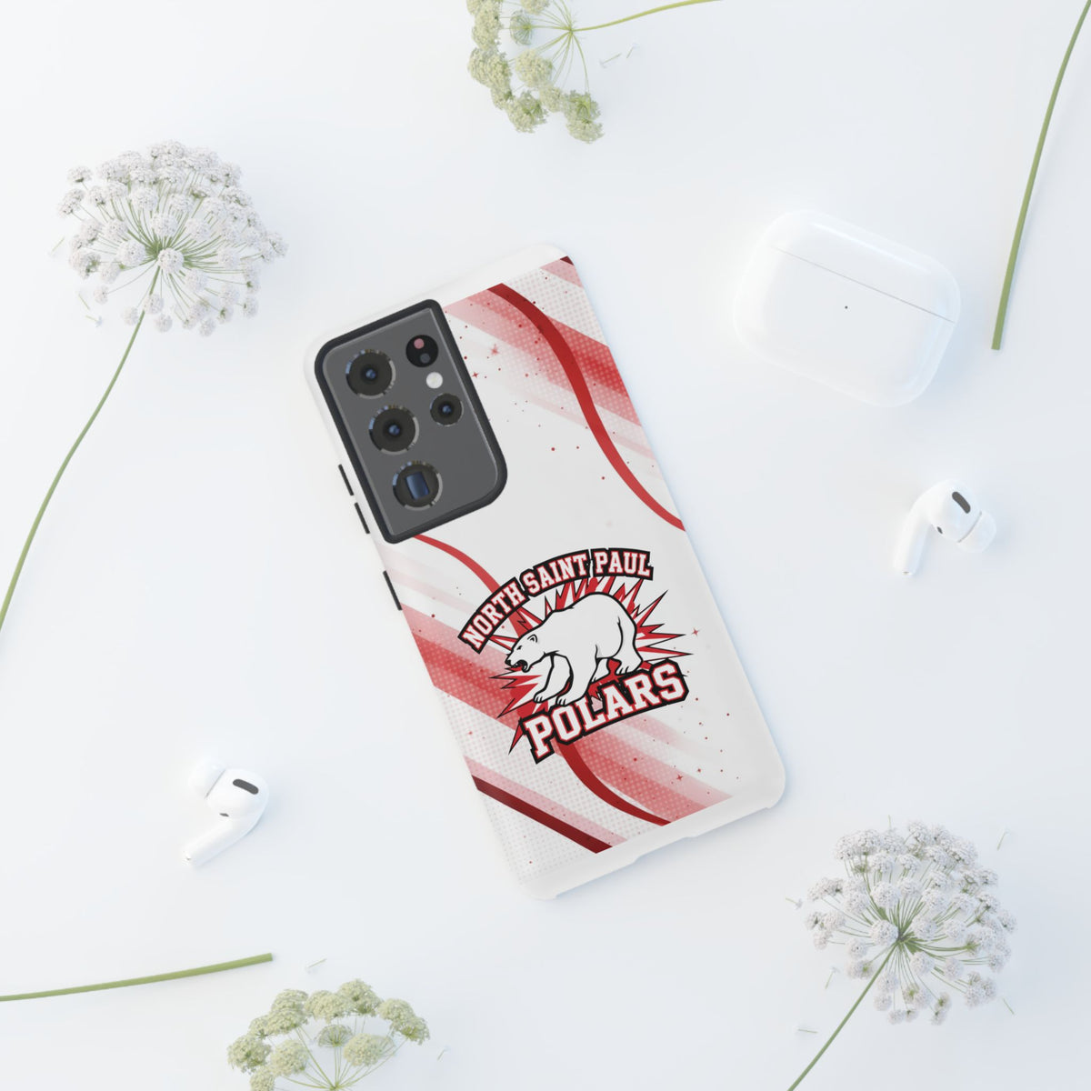 North Saint Paul Polars Tough Cases: Stylish Protective Mobile Phone Case