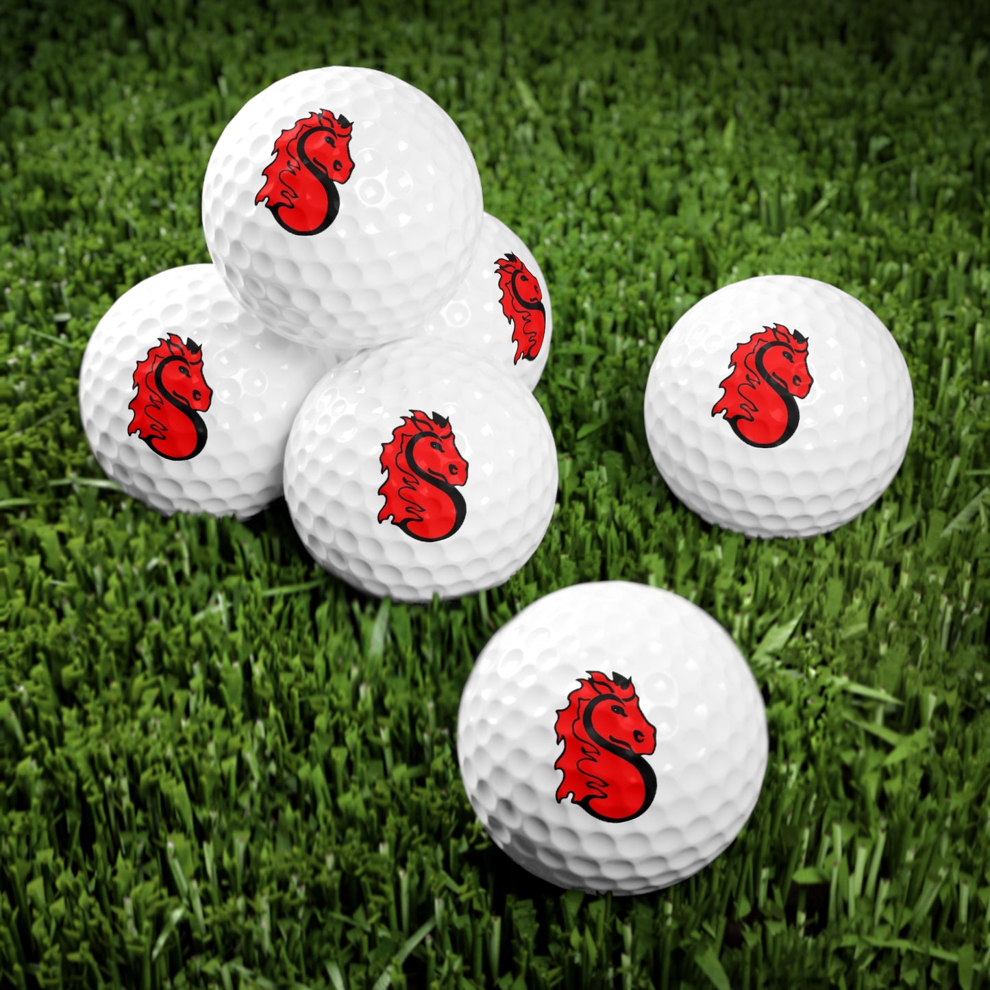 Stillwater Ponies Custom Golf Balls - 6 Pack