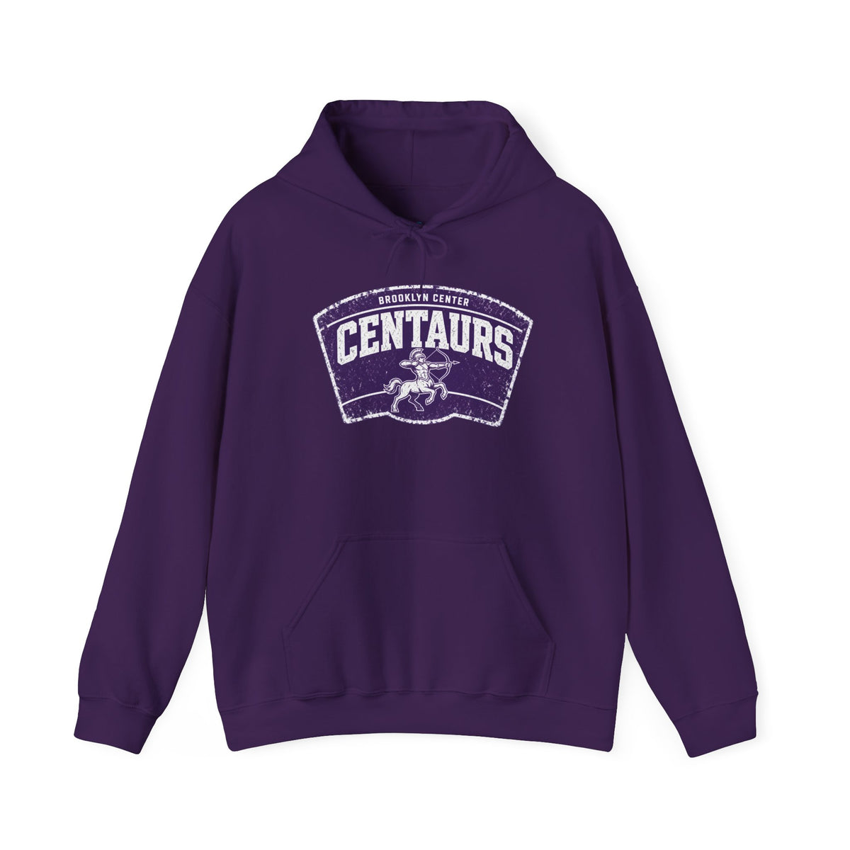Brooklyn Center Centaurs Vintage School Mascot Sweatshirt