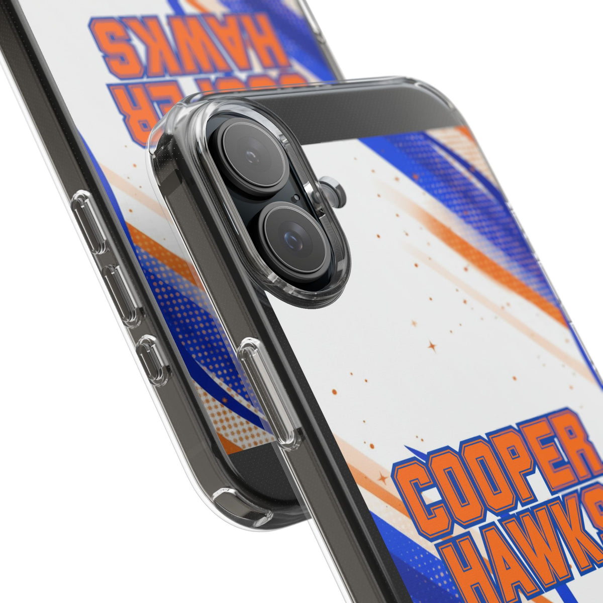 Robbinsdale Cooper Hawks Clear Phone Case - Stylish & Durable Protection