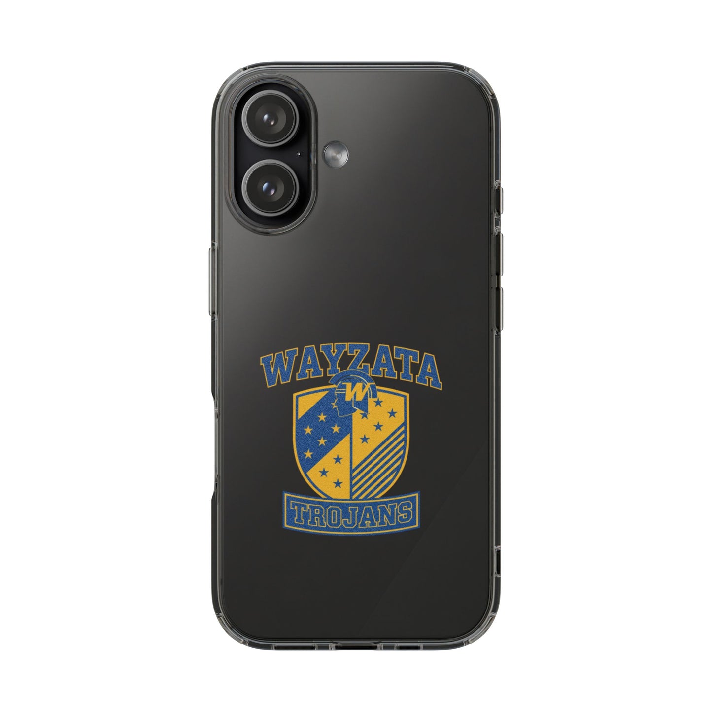 Wayzata Trojans Clear Phone Case - Durable Protection