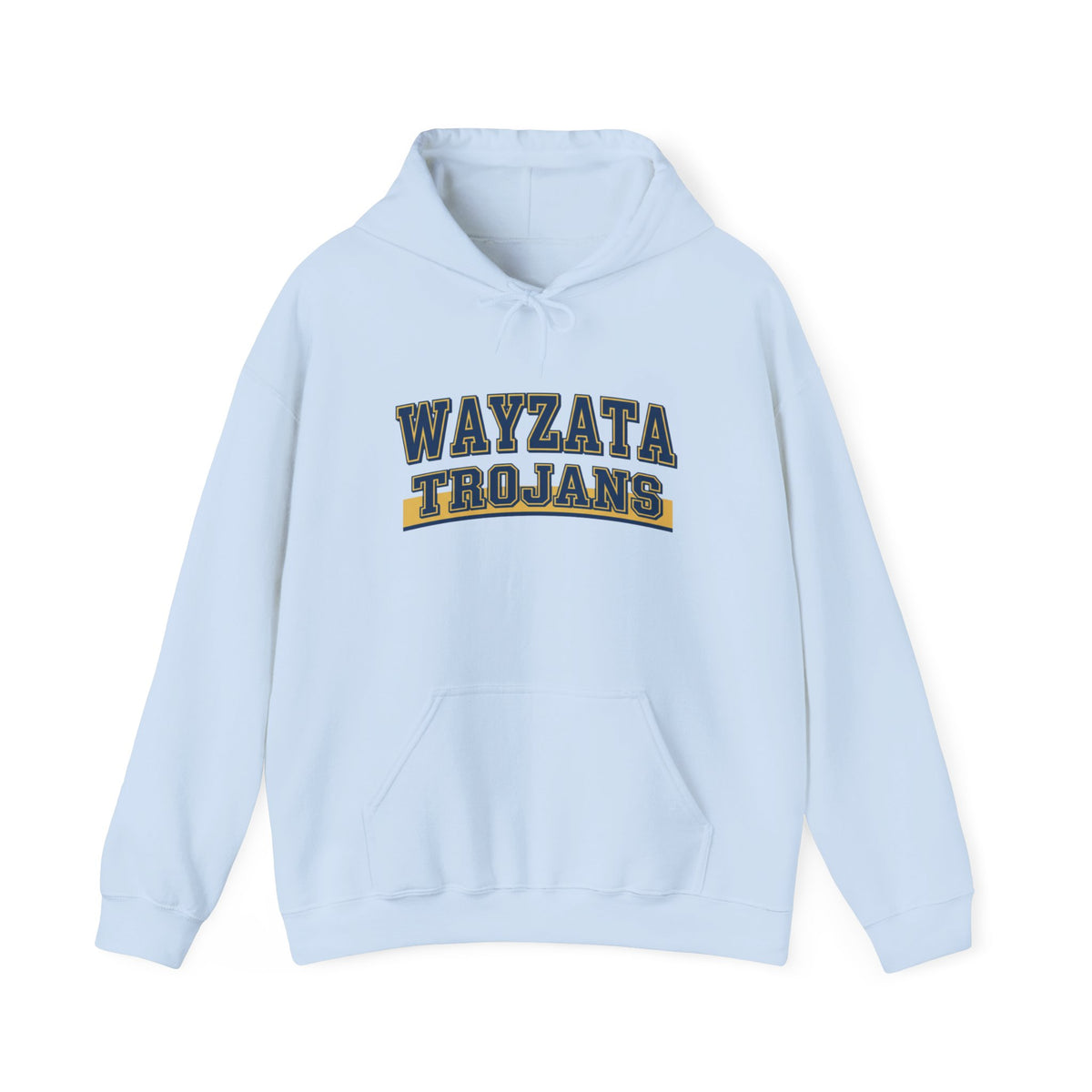 Wayzata Trojans Block Hoodie