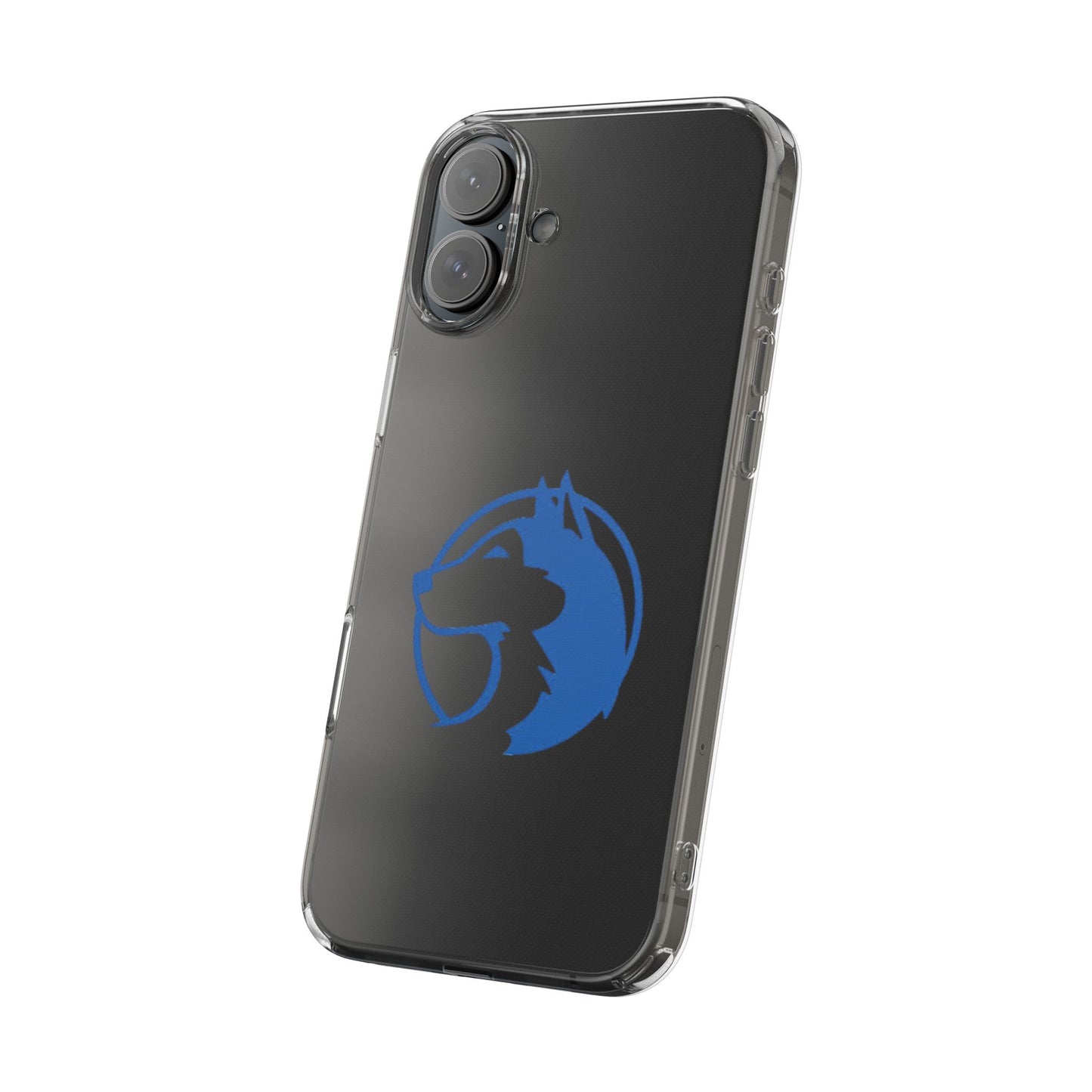 Saint Anthony Huskies Clear Phone Case