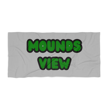 Mounds View Mustangs Beach Towel - Fun and Stylish Summer Essential for Beach Lovers
