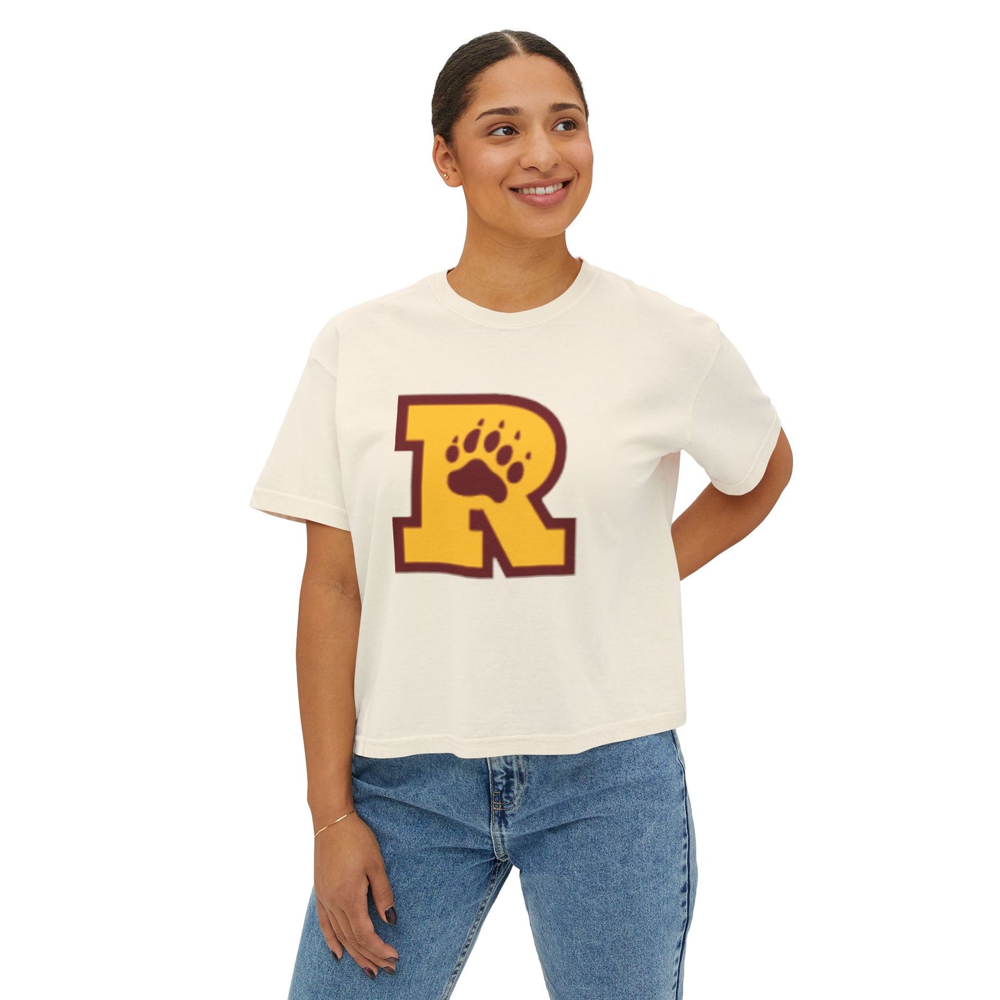 Minneapolis Roosevelt Cozy Women’s Boxy Tee - Perfect for Casual Outings