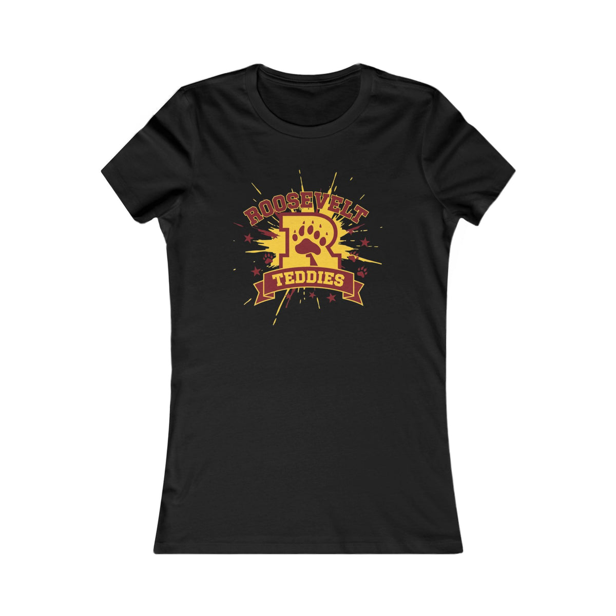 Minneapolis Roosevelt Teddies Stylish Women's Favorite Tee - Casual Comfort for School & Everyday Wear