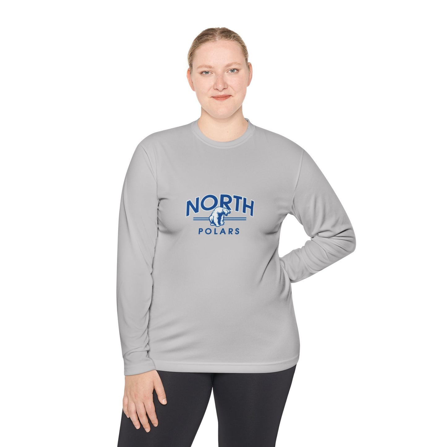 Unisex Lightweight Long Sleeve Tee - Minnepolis North Polars Design