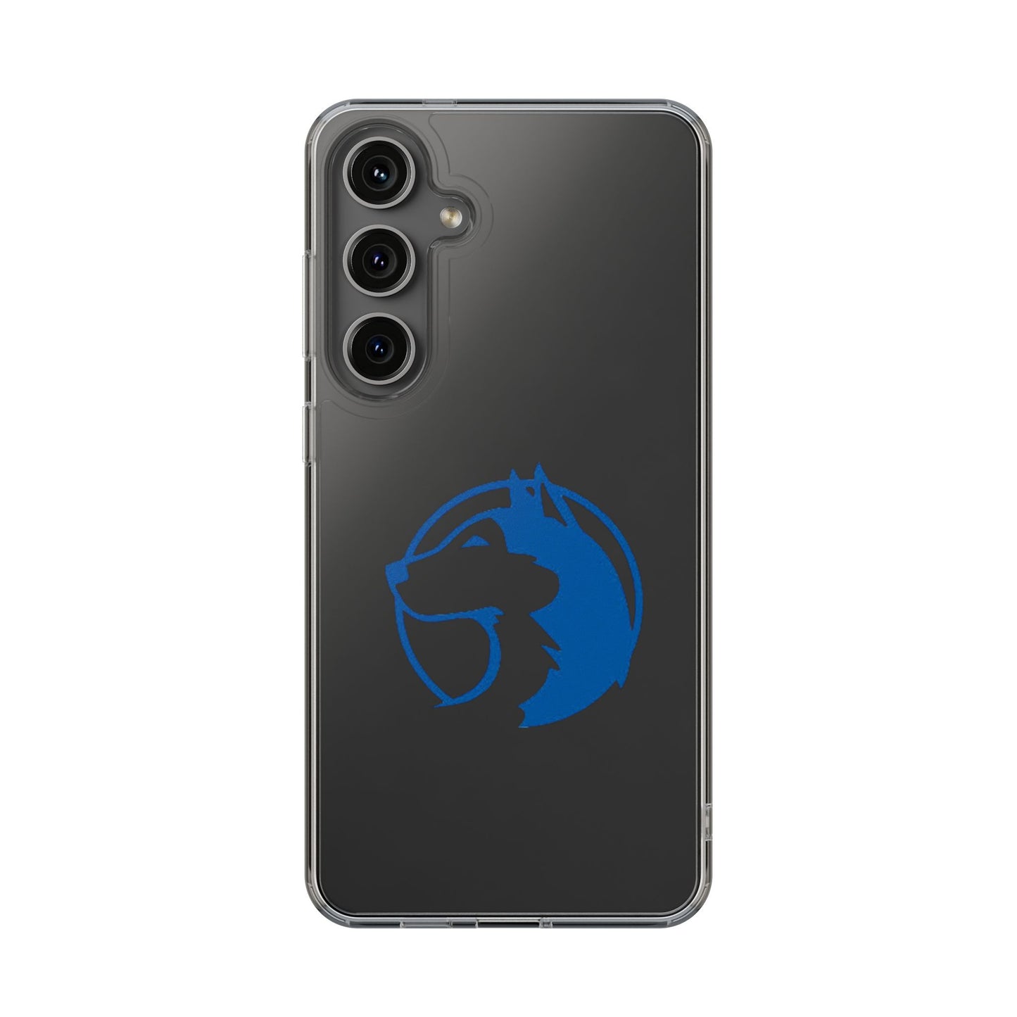 Saint Anthony Huskies Clear Phone Case