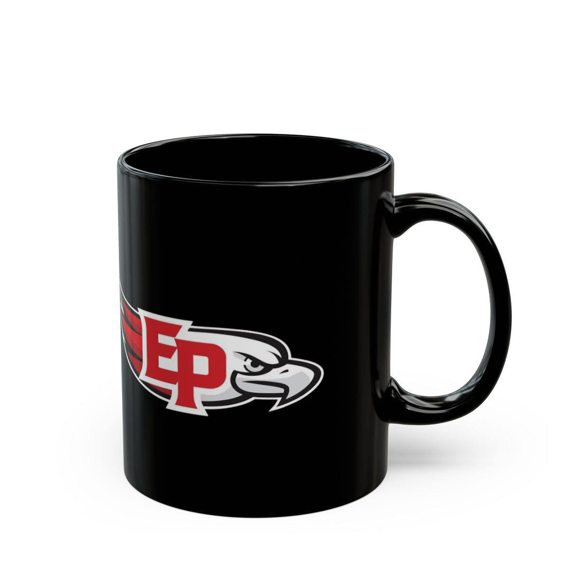 Eden Prairie Eagles Black Coffee Mug - 11oz or 15oz