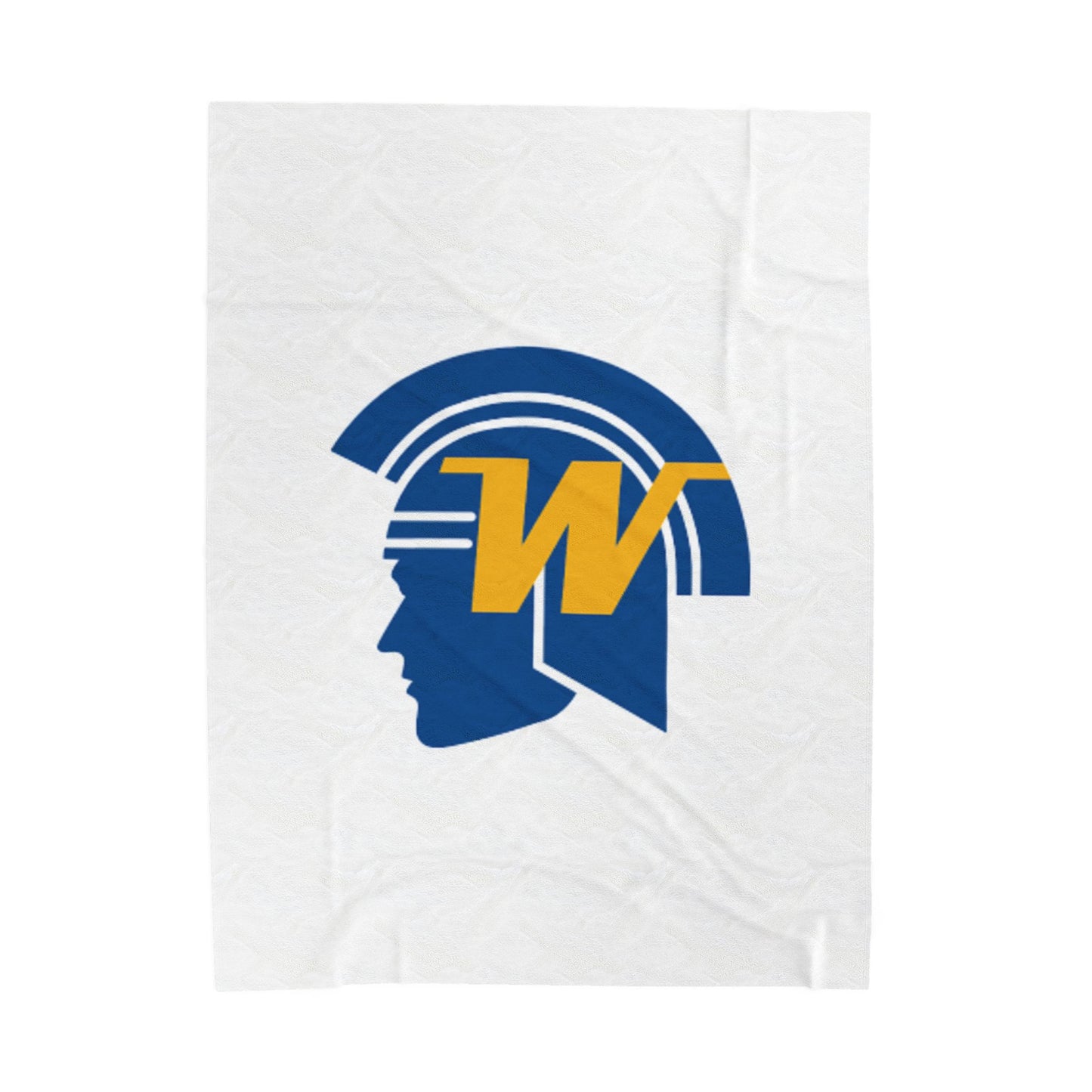 Wayzata Trojans Cozy Velveteen Plush Blanket