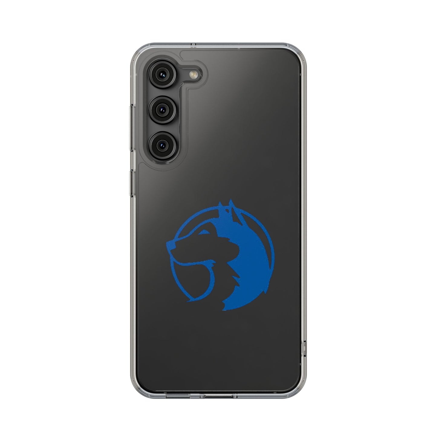 Saint Anthony Huskies Clear Phone Case
