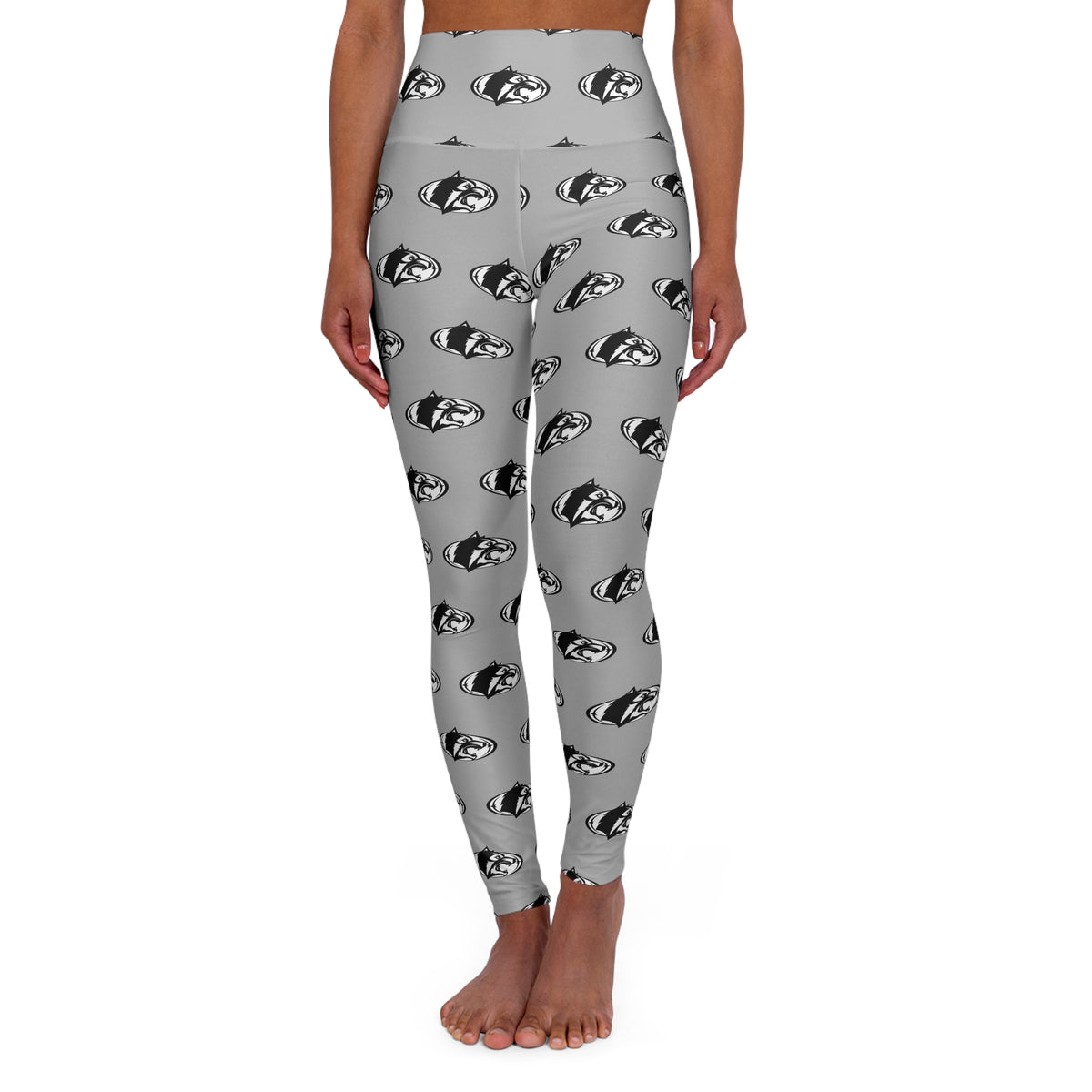 Roseville Raiders Comfortable High Waisted Yoga Leggings for Active Living