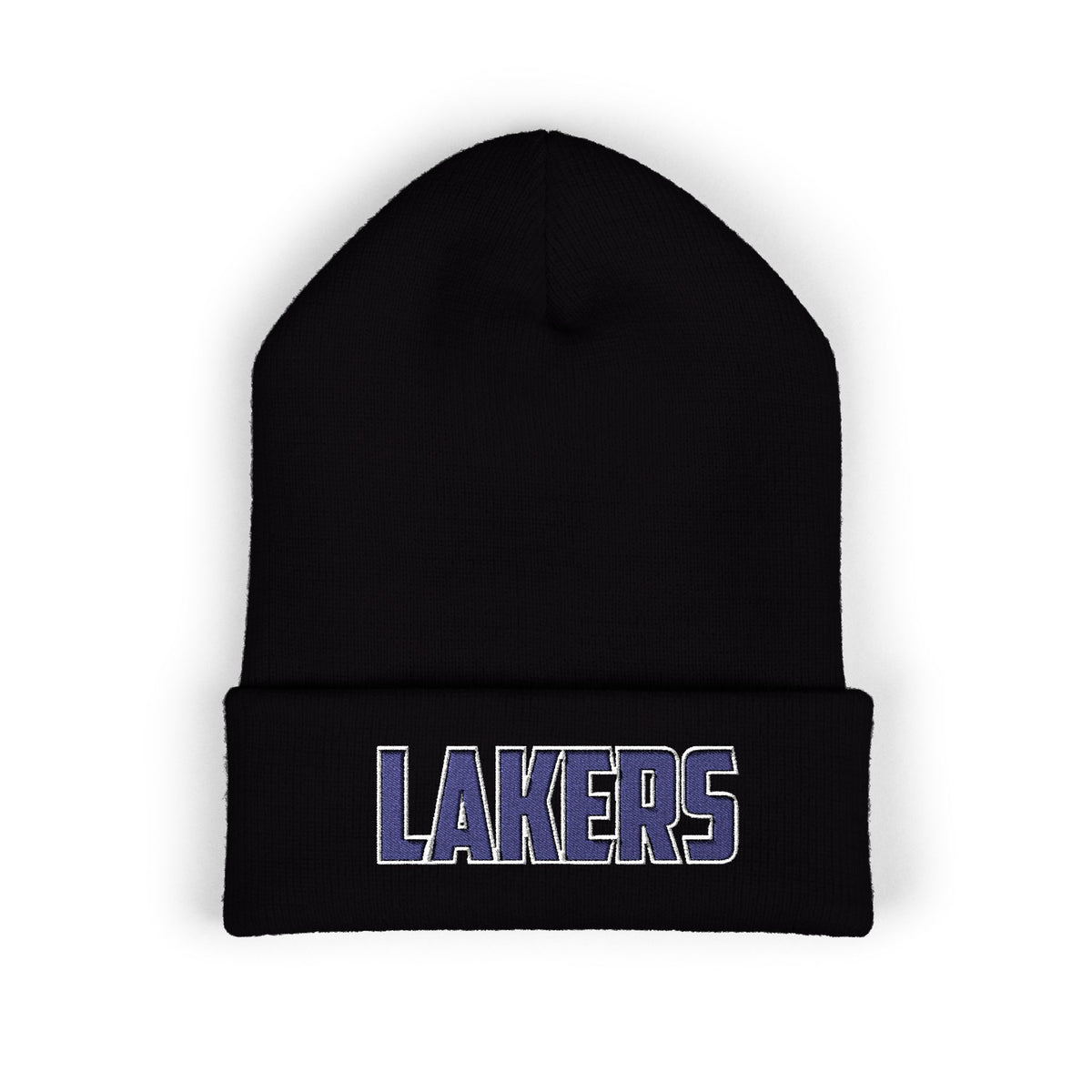 Minneapolis Southwest Lakers Classic Cuffed Beanie Hat - Varsity Text Logo