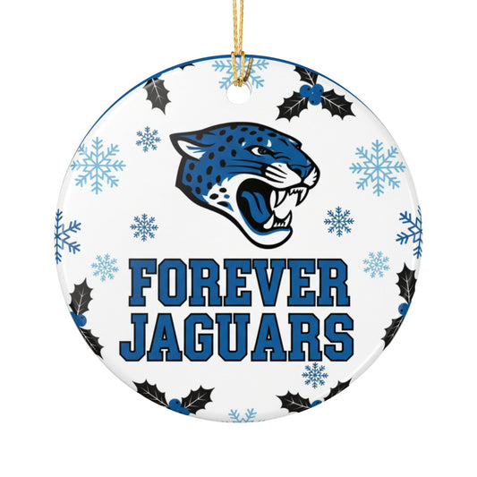 Bloomington Jefferson Jaguars "Forever" Holiday Ornament