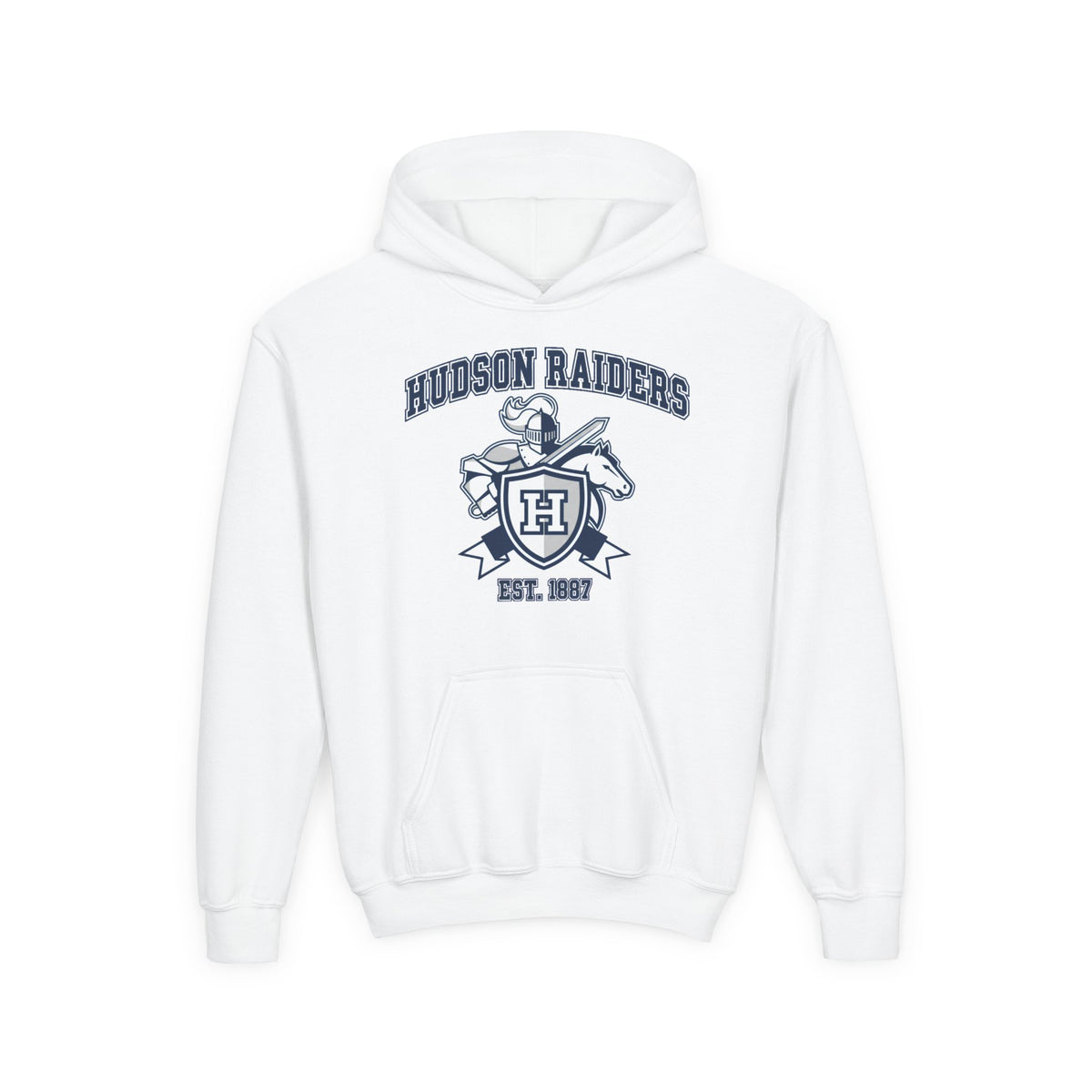 Hudson Raiders Youth Hooded Sweatshirt