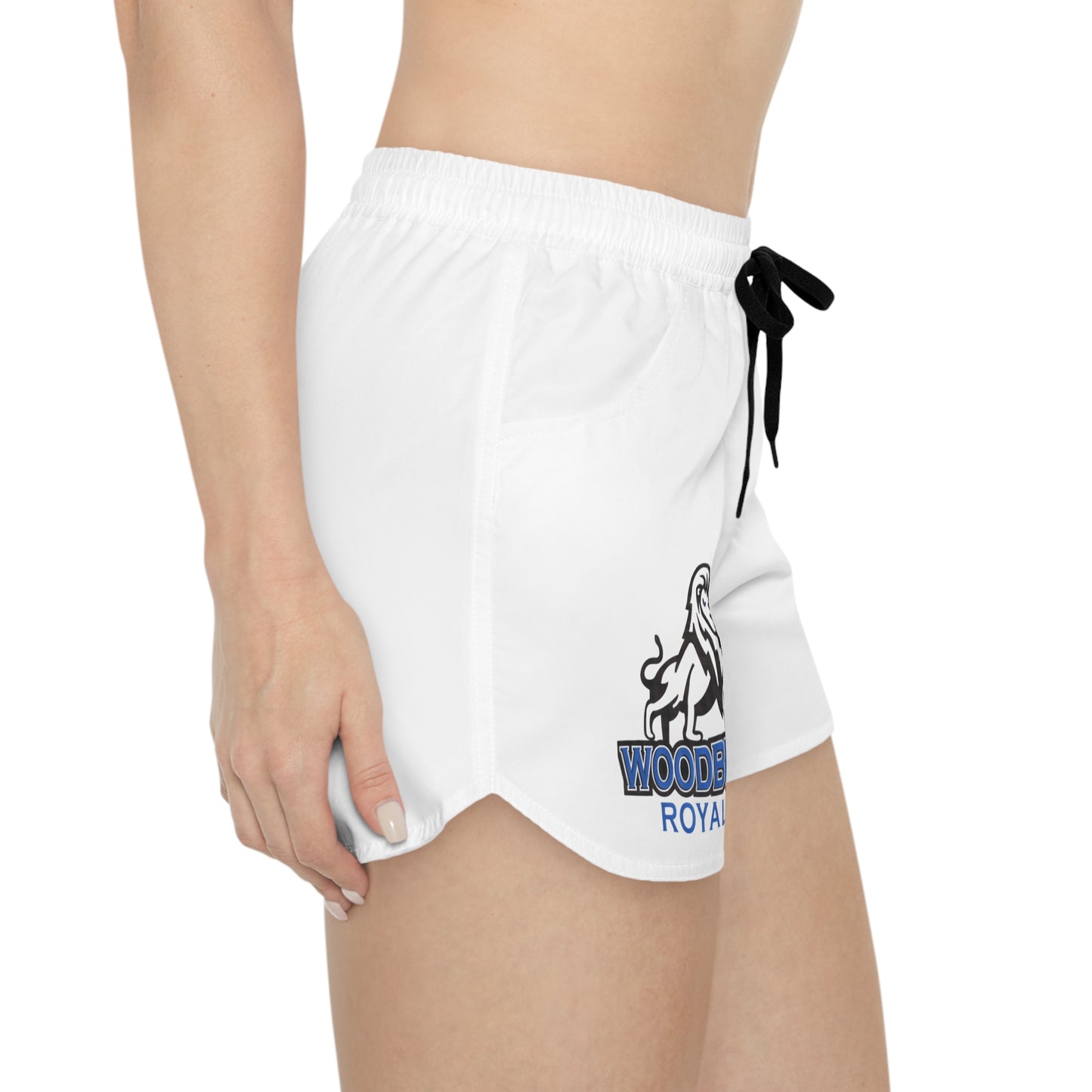 Woodbury Royals White Women's Casual Shorts