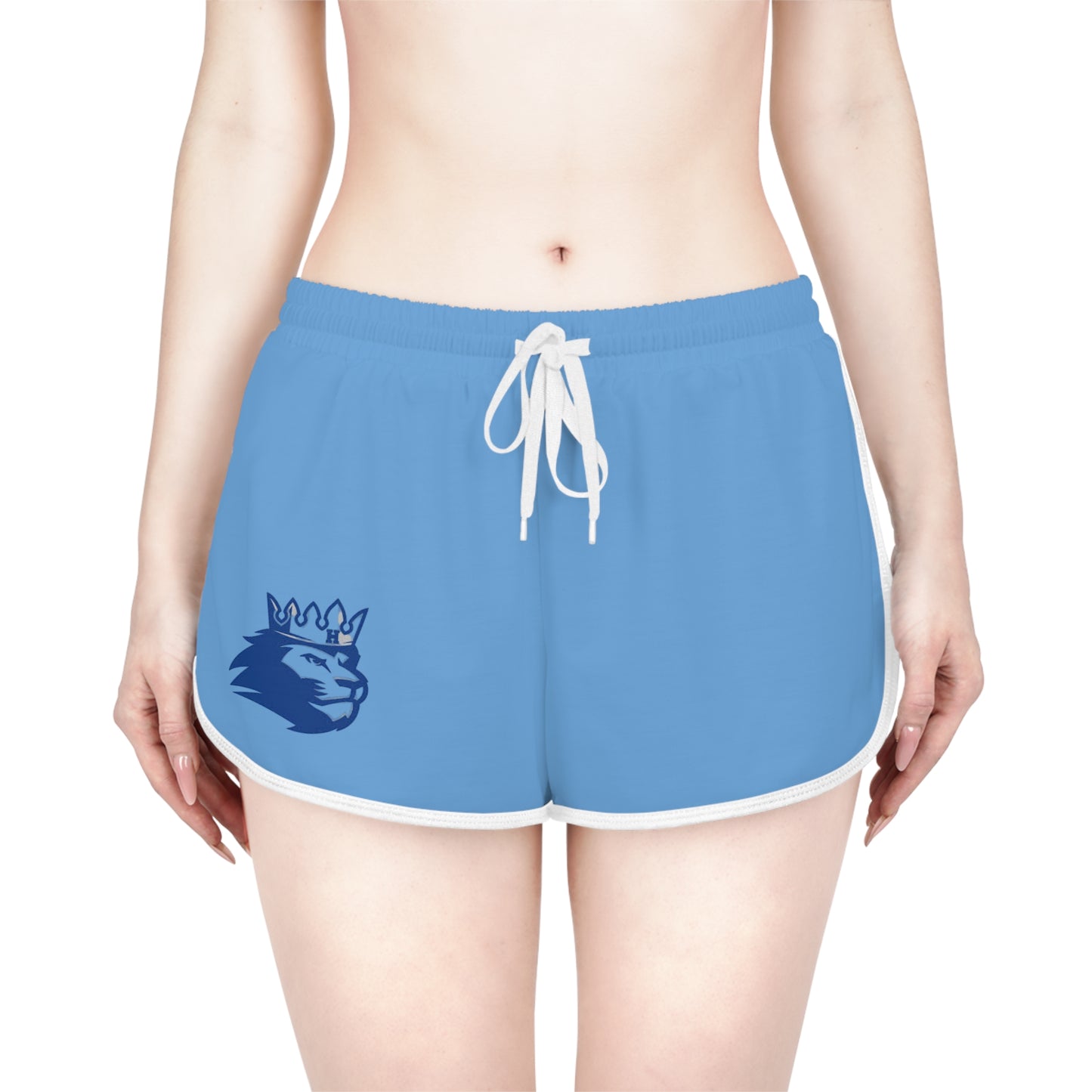 Hopkins Royals Women's Relaxed Shorts with Lion Design