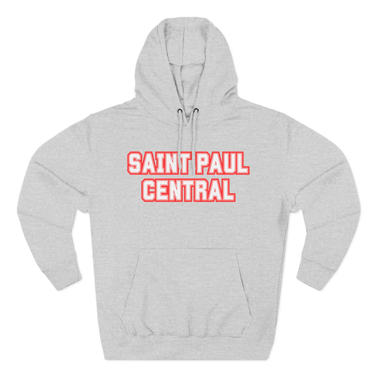 Saint Paul Central Hoodie - Classic School Fleece Pullover