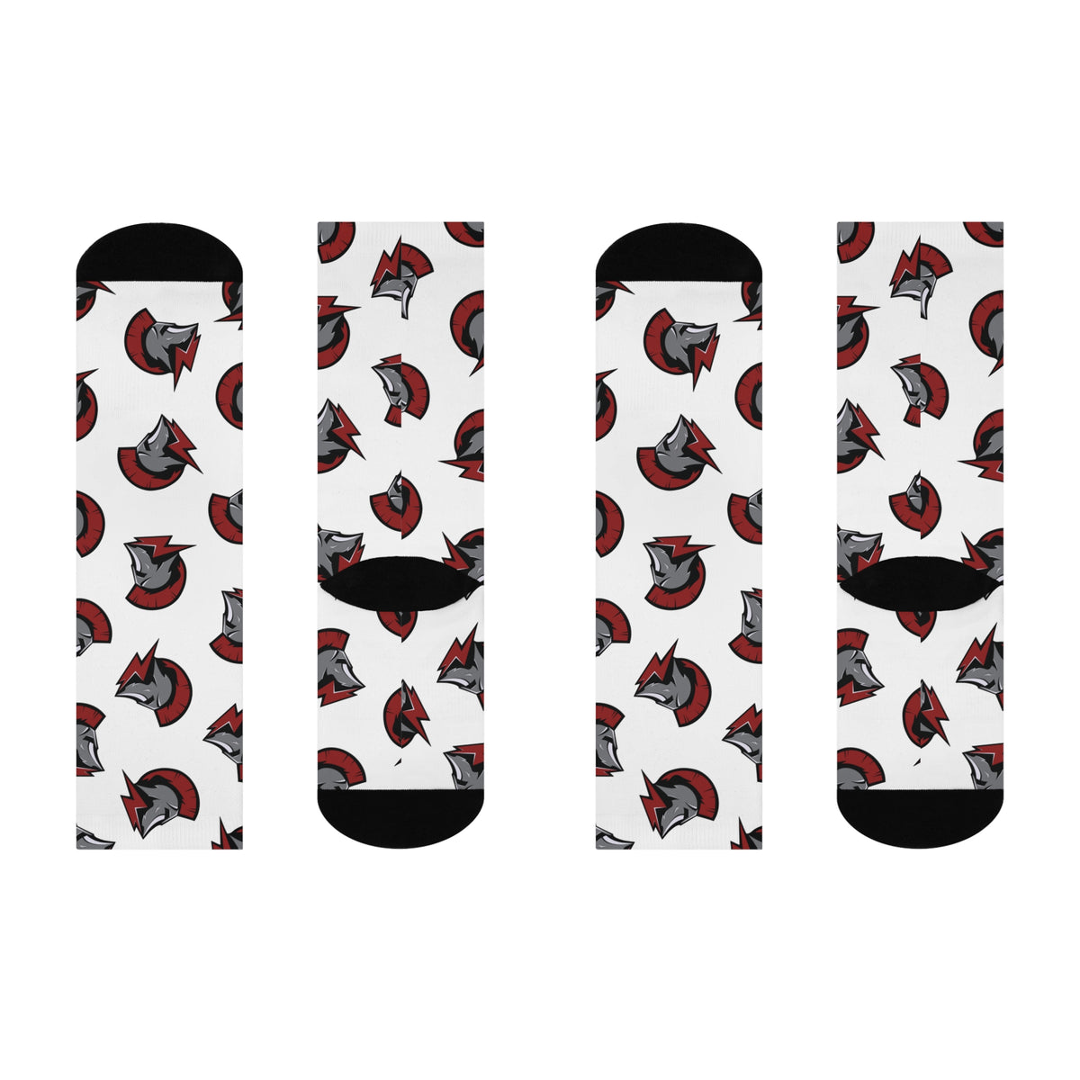 Richfield Spartans Trendy Cushioned Crew Socks