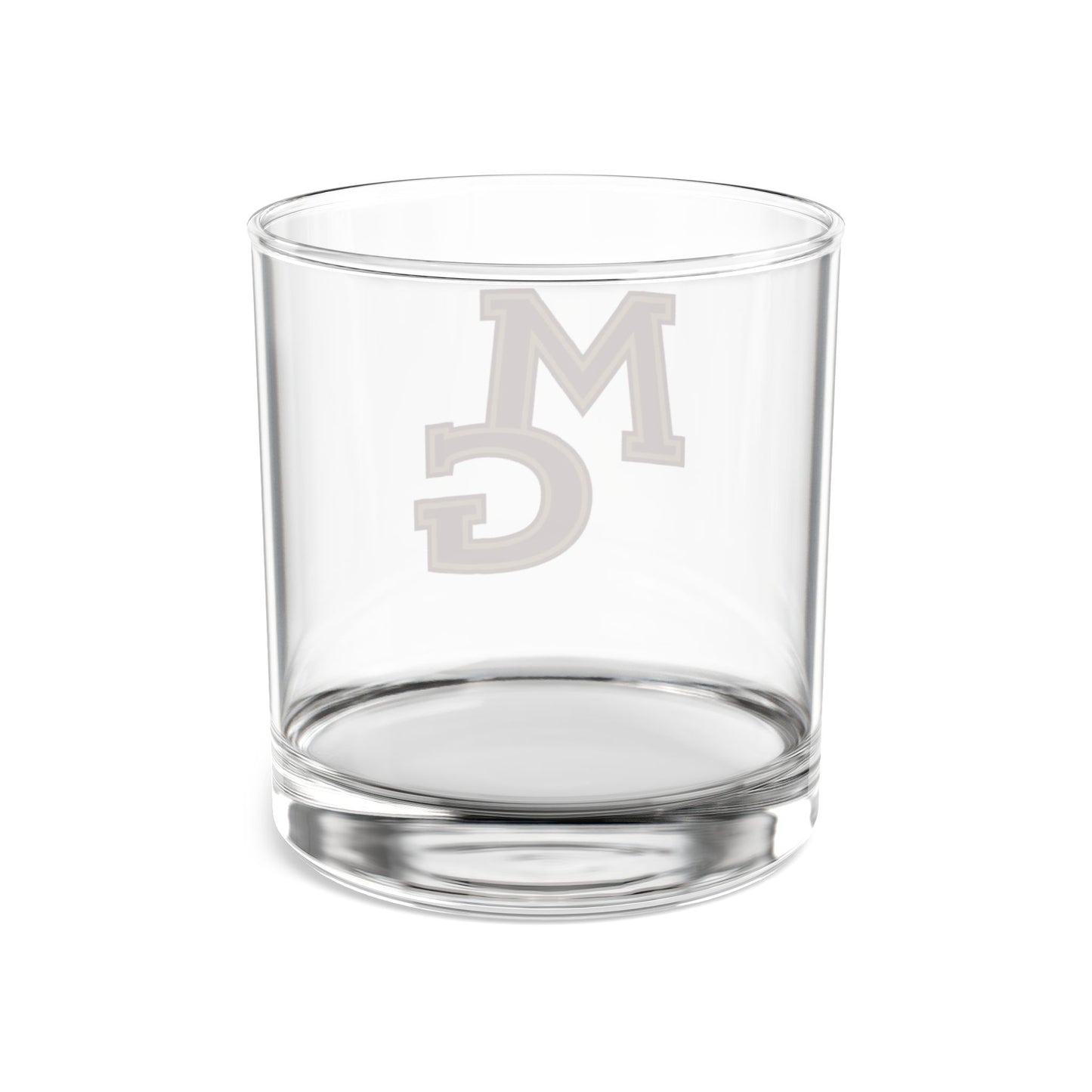 Maple Grove Crimson Rocks Glass - 10oz