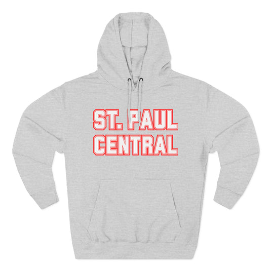 Saint Paul Central Hoodie - Classic School Fleece Pullover