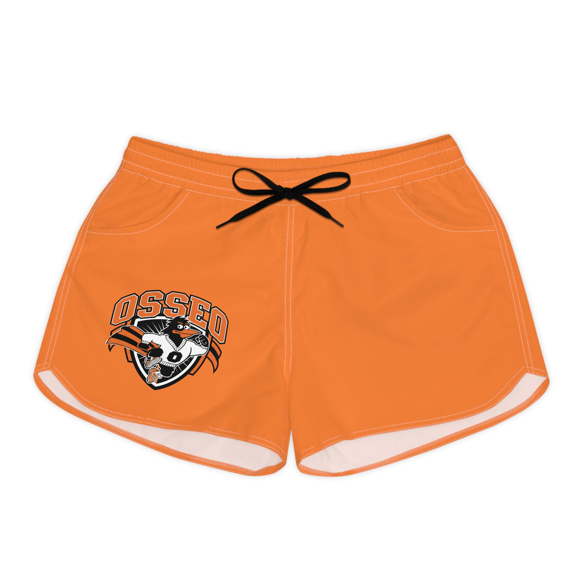 Osseo Orioles Orange Women's Casual Shorts