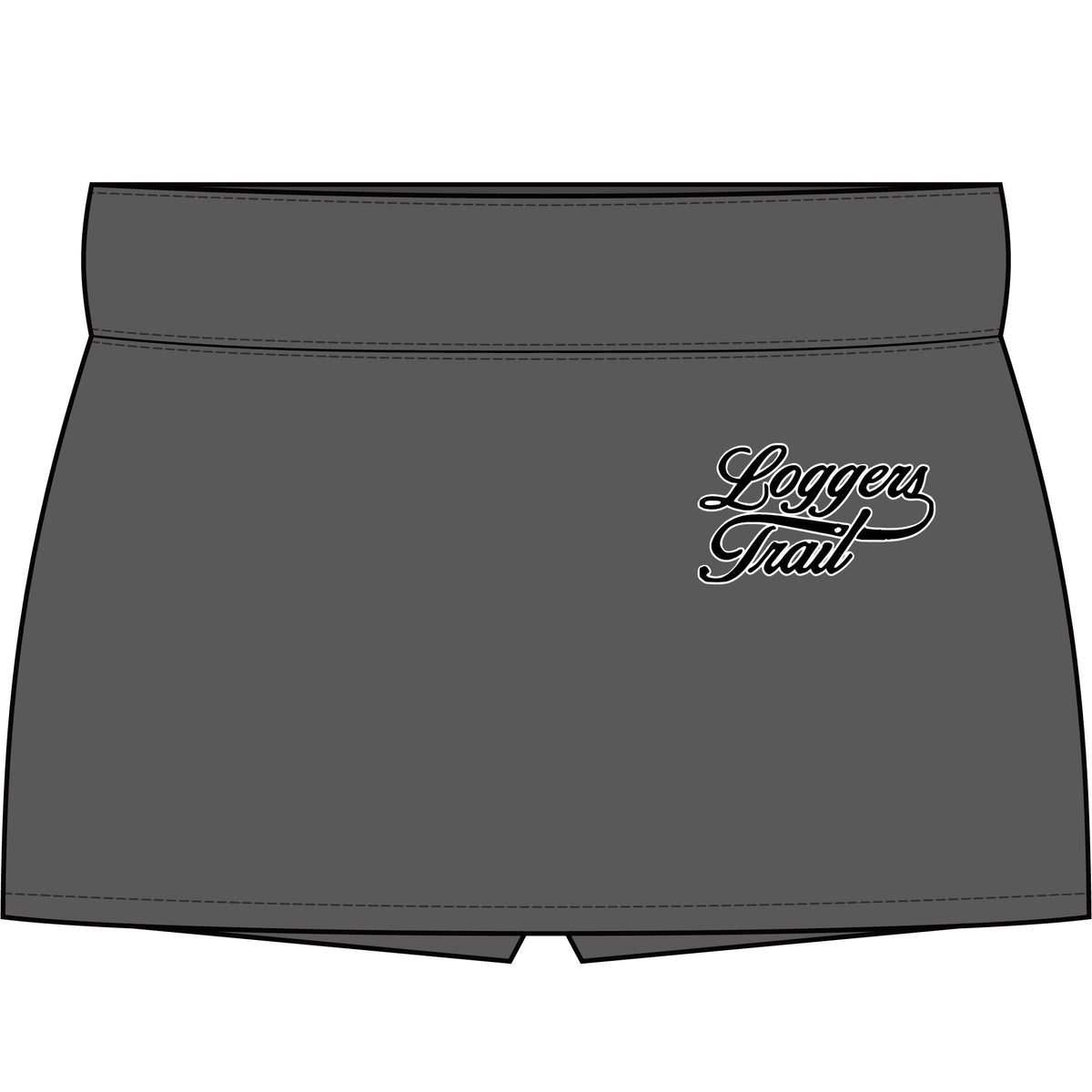 Logger's Trail Golf Course Women's Skort (White)— Athletic Golf & Tennis Wear