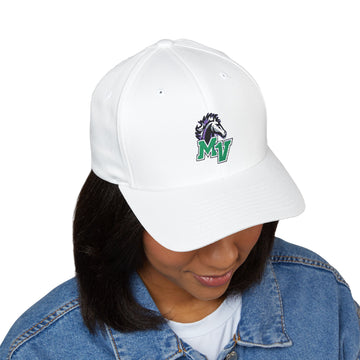 Mounds View Mustangs Embroidered Cap - Structured Adjustable Hat