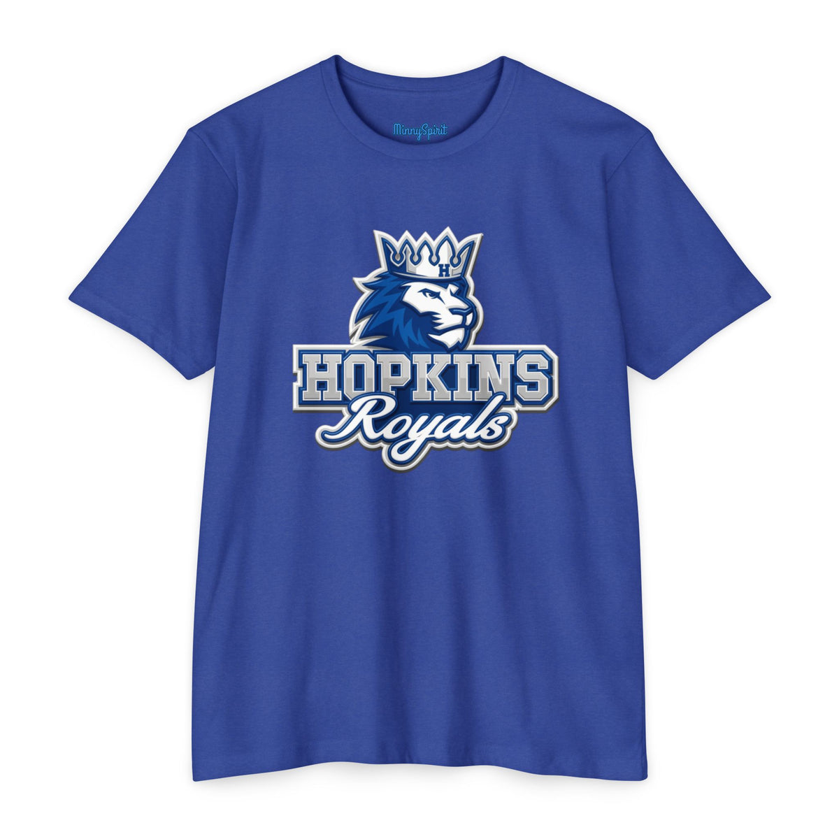 Hopkins Royals Crowned Lion Graphic T-Shirt