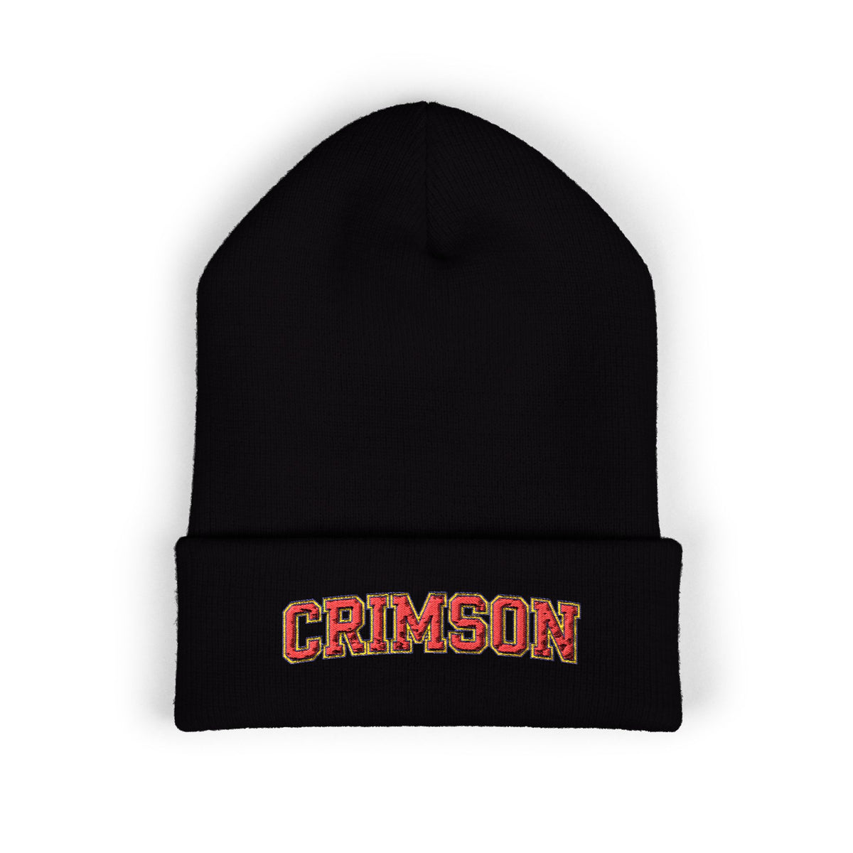 Maple Grove Crimson Classic Cuffed Beanie Hat