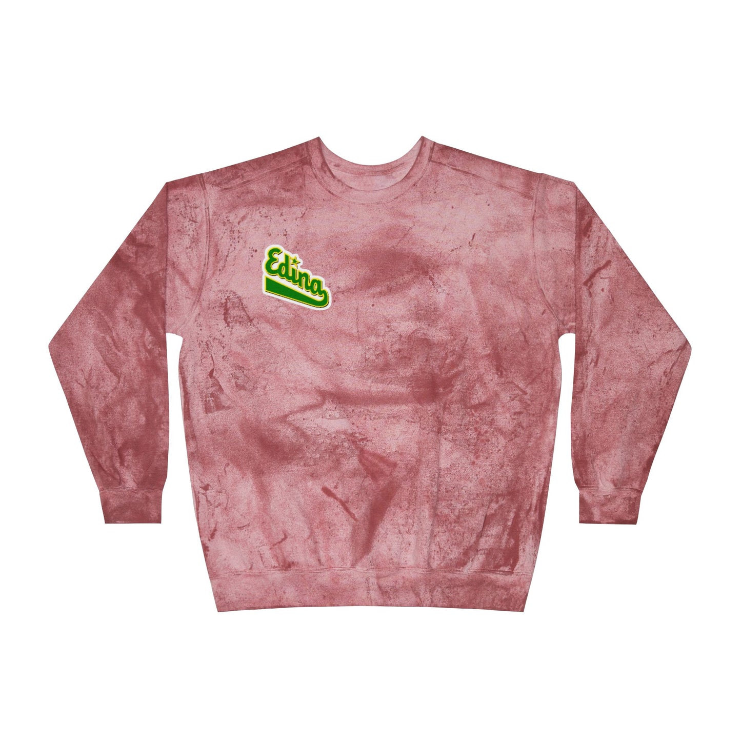 Edina Color Blast Unisex Crewneck Sweatshirt – Vibrant & Cozy Apparel