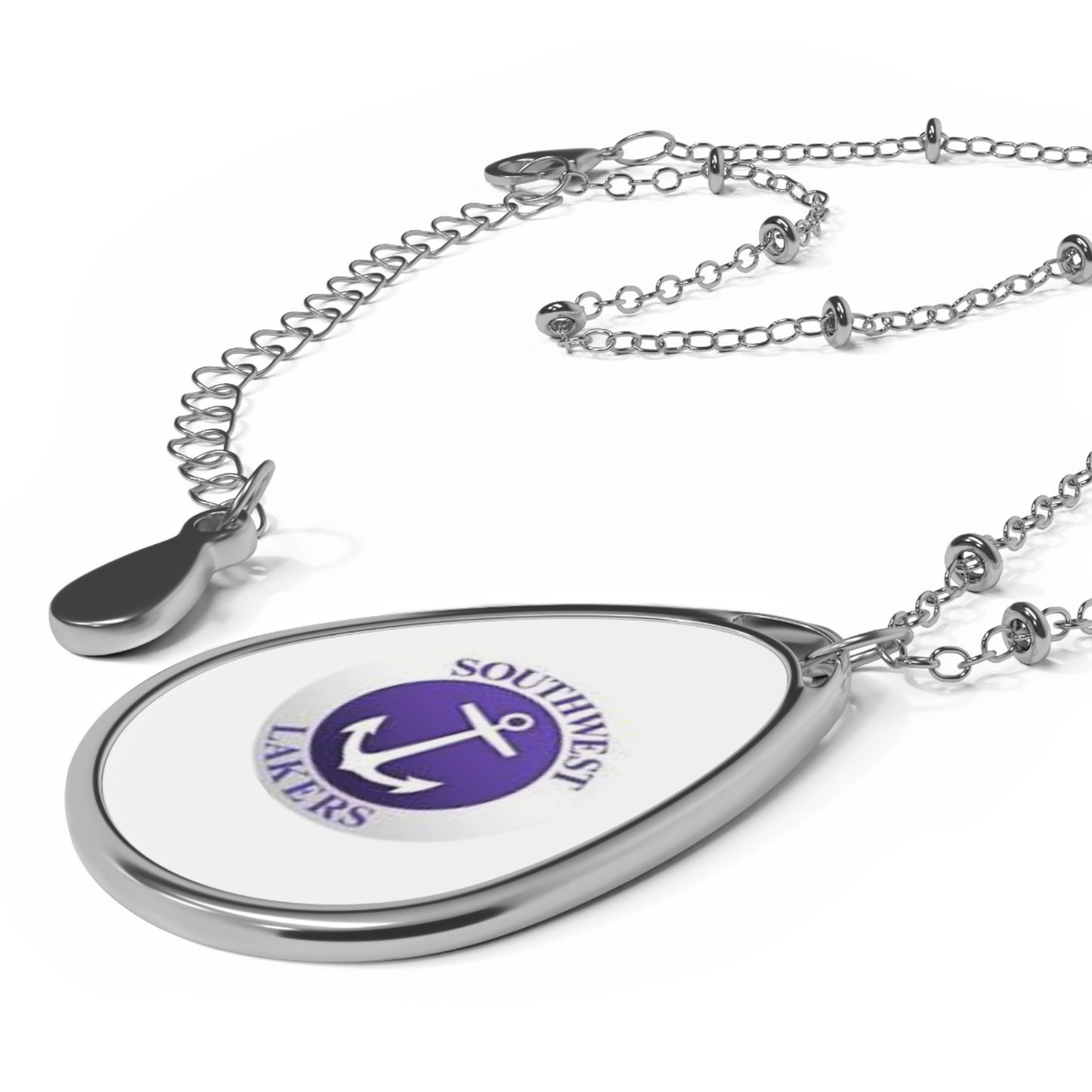 Minneapolis Southwest Lakers Oval Necklace