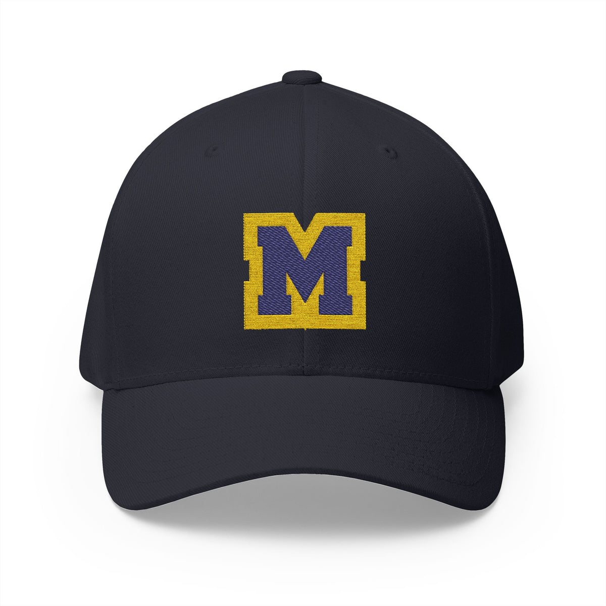 Mahtomedi Zephyrs "M" Embroidered Cap - Structured Baseball Hat
