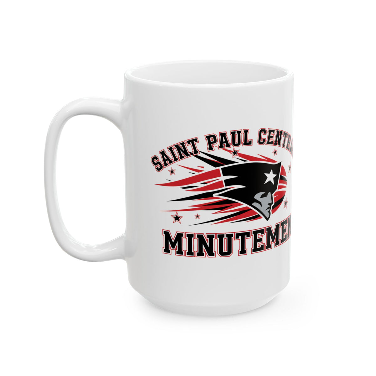 St. Paul Central Minutemen Ceramic Mug - 11oz & 15oz - Perfect for Fans