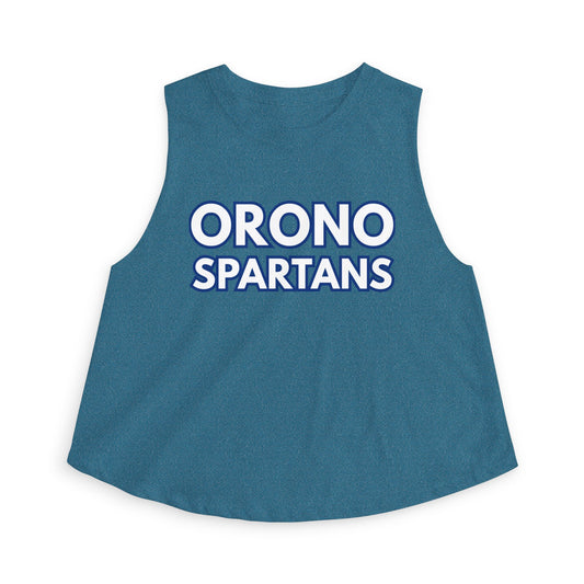 Orono Spartans Crop Top — Women’s School Spirit Tank