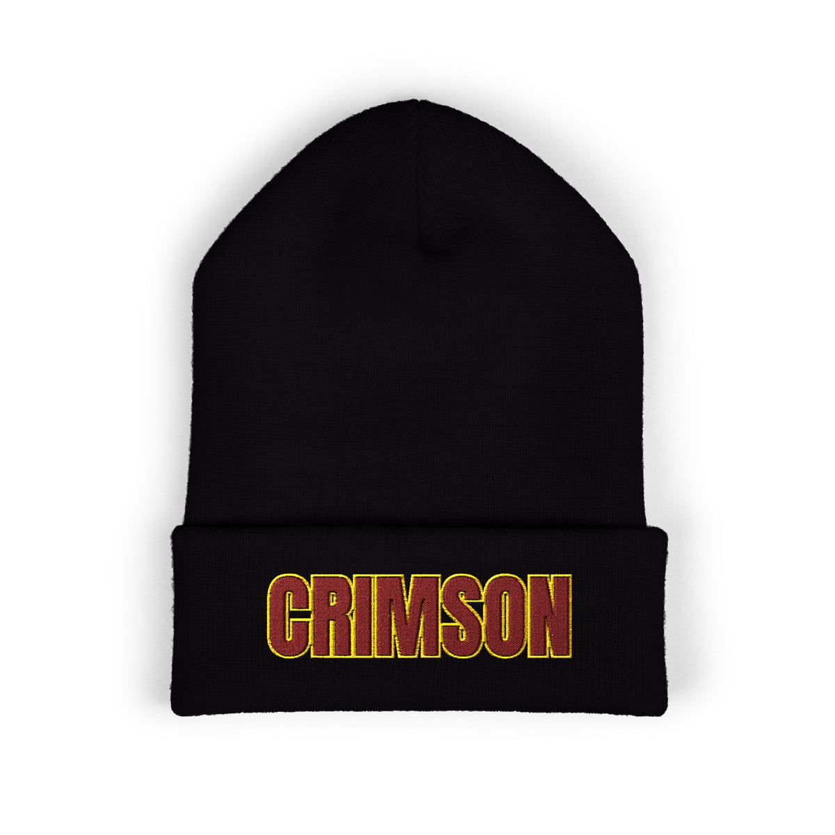 Maple Grove Crimson Classic Cuffed Beanie Hat