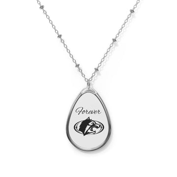 Roseville Raiders Oval Pendant Necklace
