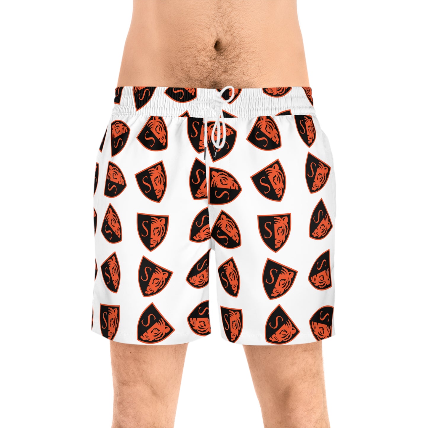 Minneapolis South Tigers Swim Shorts for Men - Fun Patterned Beachwear