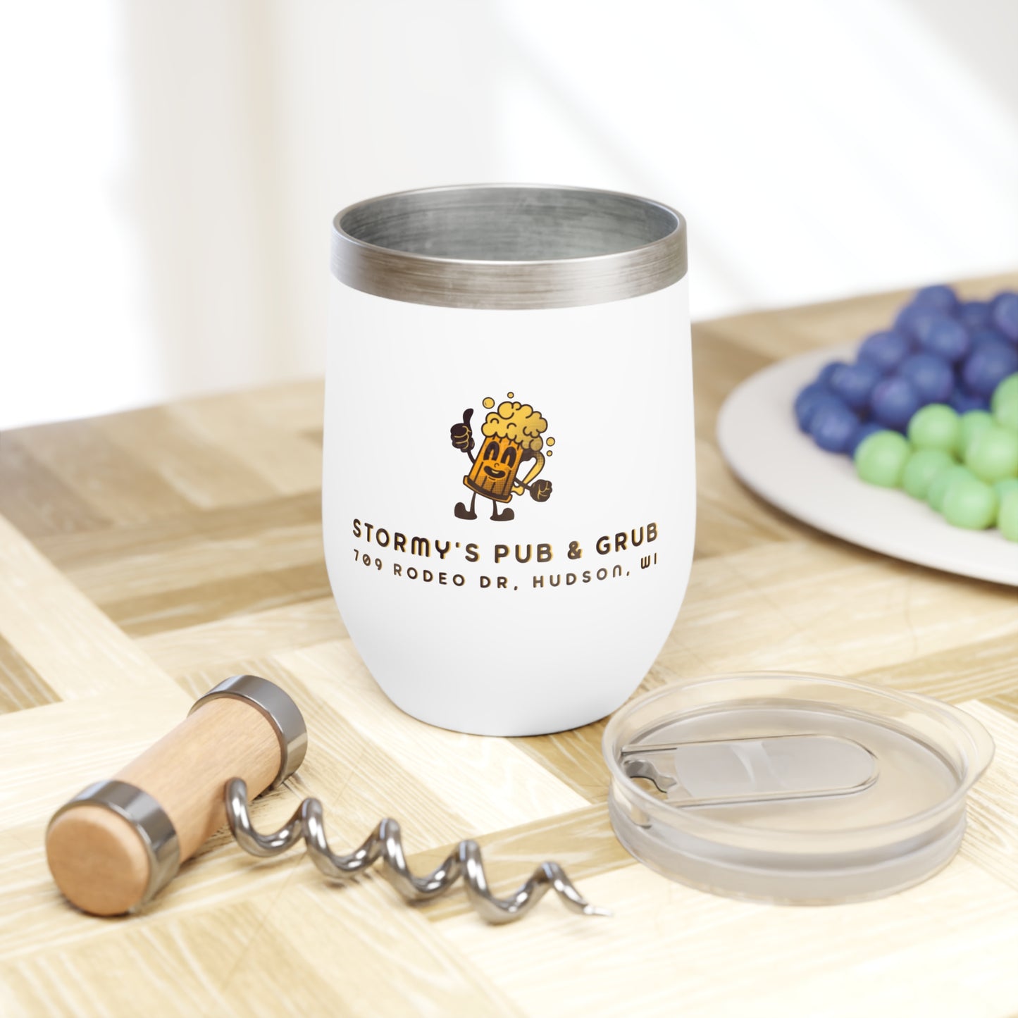 Stormy's Pub & Grub Chill Wine Tumbler