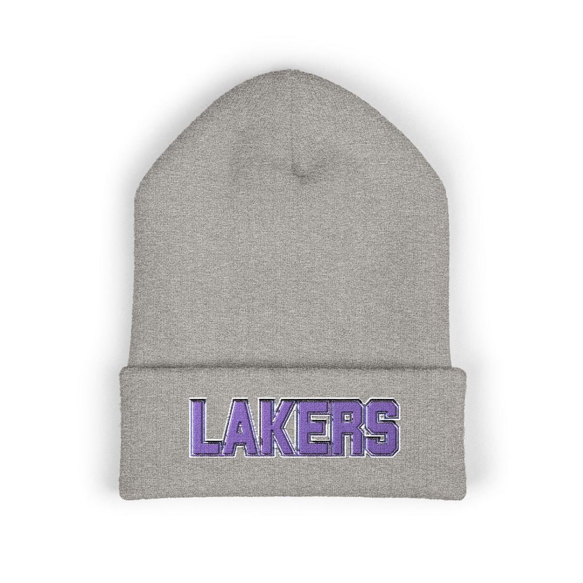 Minneapolis Southwest Lakers Classic Cuffed Beanie Hat - Varsity Text Logo